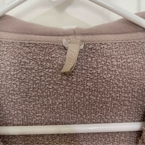 Skims Classic Hoodie in Stone - Picture 6 of 16